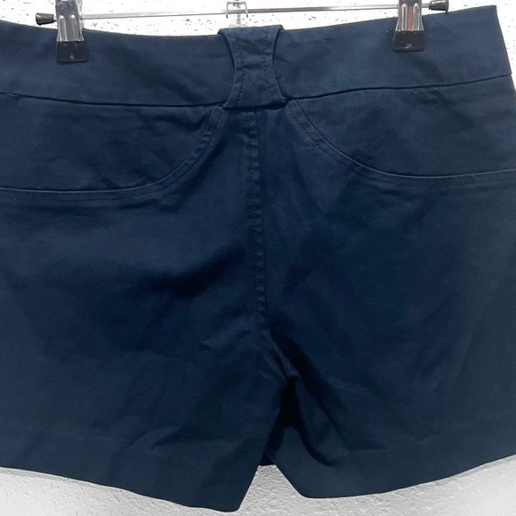 Express navy Blue High Waist Shorts - Picture 3 of 5